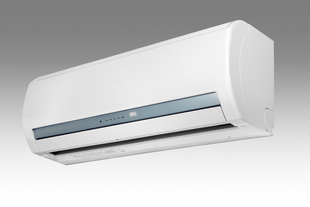 Modern wall-mounted split air conditioner unit